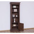 Direktor keskeny, felül polcos szekrény