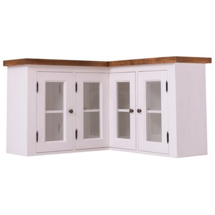 Sarok üveges felső elem