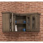 Sarok üveges felső elem