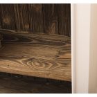 Magor széles, nyitott hátfalas polc