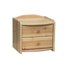 Zsombor 2 fiókos fenyő éjjeliszekrény