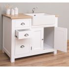 2 ajtós 3 fiókos mosogató elem