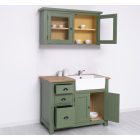 2 ajtós 3 fiókos mosogató elem