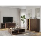 Carlo üveges TV komód 185 cm TAB