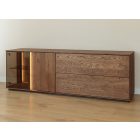 Carlo üveges TV komód 185 cm TAB