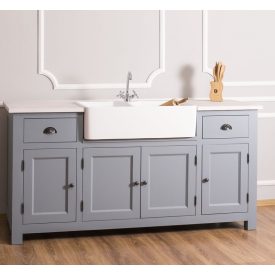 4 ajtós 2 fiókos hosszú mosogató elem