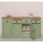 Rebeka 4 ajtós, 4 fiókos komód