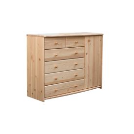 Zsombor 4+2 fiókos+1 ajtós komód
