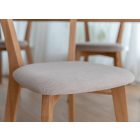 Lucio szék, bézs szövettel