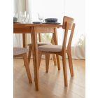 Lucio szék, bézs szövettel