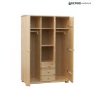 Claudia 3 ajtós, 3 fiókos, középen tükrös szekrény