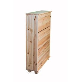   Claudia 85 cm széles, 3-as cipős szekrény, 25 cm mélységben