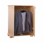 Anikó 2 ajtós komód (110 cm magas, akasztós)