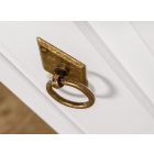 Torniella éjjeliszekrény, fehér