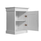 Torniella éjjeliszekrény, fehér