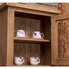 1 ajtós, üveges, alacsony felsőelem