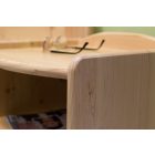 Zsombor peremes, 2 fiókos+nyitott fenyő éjjeliszekrény