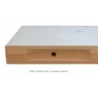 Lebegő fenyő falipolc 80-160 cm