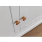 Malonno 3 ajtós, 3 fiókos komód