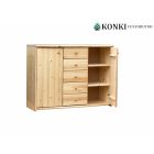 Zsombor 2 ajtós, 5 fiókos komód