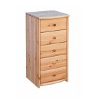 Zsombor keskeny 5 fiókos komód