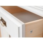 Torniella 2 ajtós szekrény, fehér