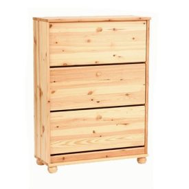   Claudia 85 cm széles, 3-as cipős szekrény, 35 cm mélységben