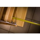 Claudia 85 cm széles, 3-as cipős szekrény, 35 cm mélységben