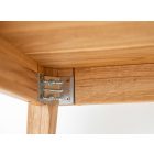 Violet tölgy asztal 90