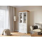 Berbenno 2 ajtós vitrines szekrény F+N