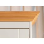 Berbenno 2 ajtós vitrines szekrény F+N