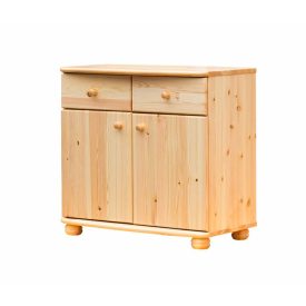 Claudia 2 ajtós, 2 kisfiókos komód