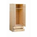 Zsombor 2 ajtós, 2 fiókos, akasztós szekrény