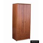 Zsombor 2 ajtós, 2 fiókos, akasztós szekrény