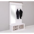 Borka 1 ajtós, 2 fiókos, tükrös előszoba szett