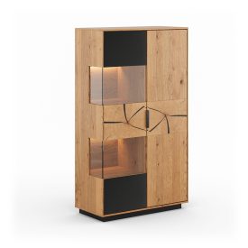 Tiziano 2 ajtós vitrines F+Ü