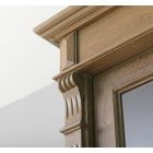 Direktor 4 -es üveges + nyitott szekrény (K-295-57)