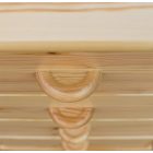 Vanessa keskeny 4 fiókos, fenyő komód