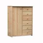 Zsombor 1 ajtós, 6 fiókos komód