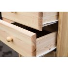 Zsombor 6 fiókos keskeny komód