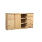 Zsombor nagy komód ( 2 ajtós, 10 kis fiókos)