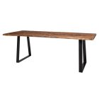 Elvira fenyő étkezőasztal, trapézlábakkal (240 cm)