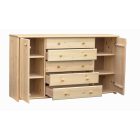 Zsombor nagy komód ( 2 ajtós, 10 kis fiókos)