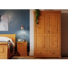 Torniella 2 ajtós szekrény, méz színű