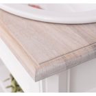 Széles, 3 fiókos nyitott fürdőszoba szekrény