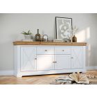 Malonno 4 ajtós, 2 fiókos komód