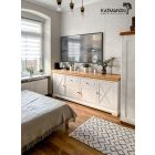 Malonno 4 ajtós, 2 fiókos komód