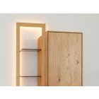 Carlo vitrin, külső polccal