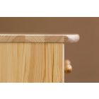 Zsombor 3 fiókos fenyő éjjeliszekrény