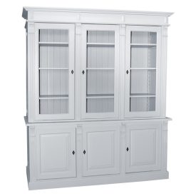 Direktor 3 ajtós üveges szekrény (K-73-297)